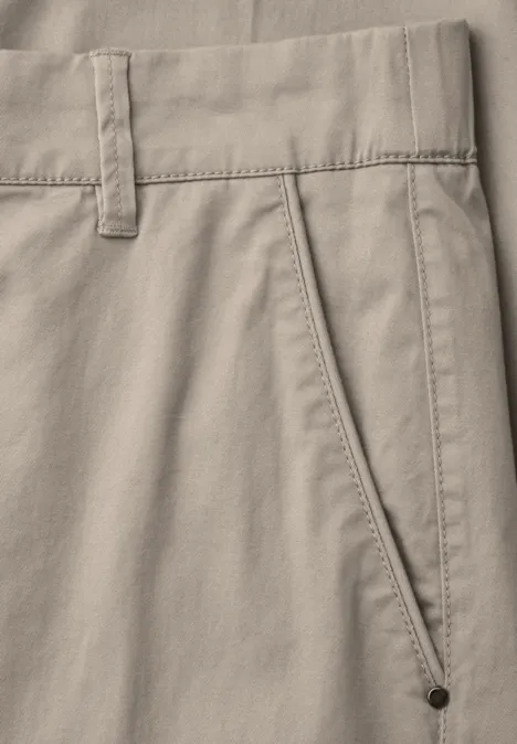 Straight Legs in een casual pasvorm buff grey