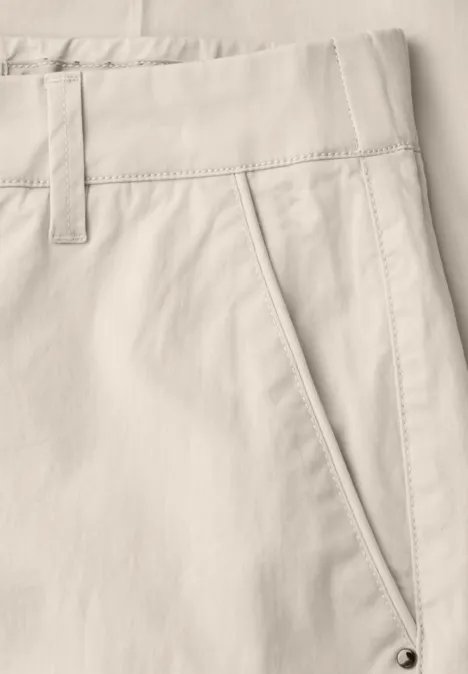 Chino Straight Legs en coupe casual silkstone white