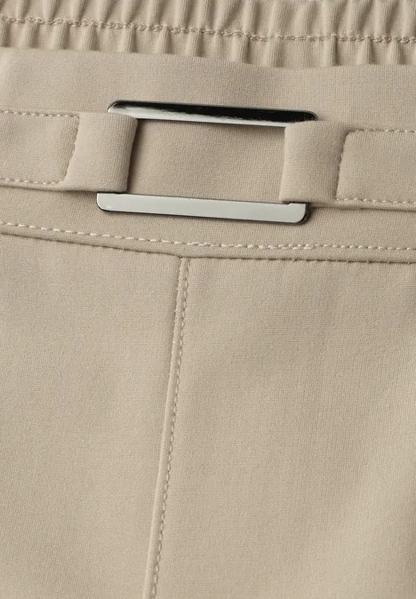 Pantalon Straight Legs avec détail de boucle cobble stone