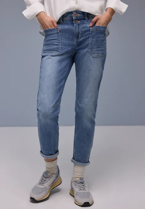 Boyfriend Jeans Medium Random Wash