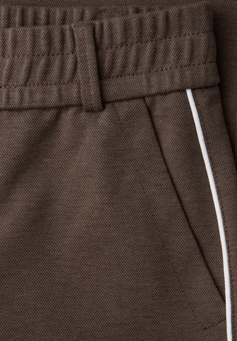 Hose mit Tape-Detail molten earth