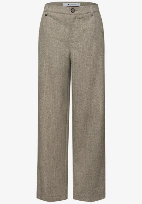 Straight Leg Hose cotton beige