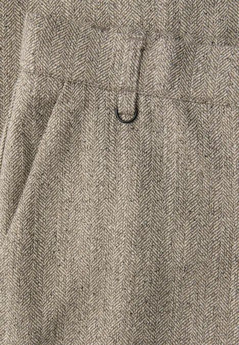 Straight Leg Hose cotton beige