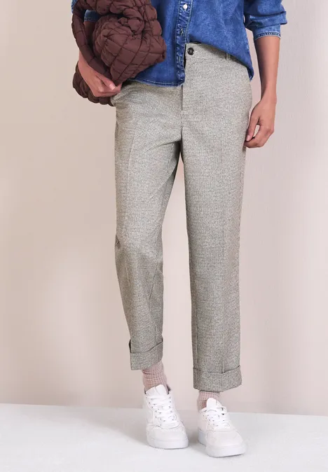 Slim Legs pantalon off white