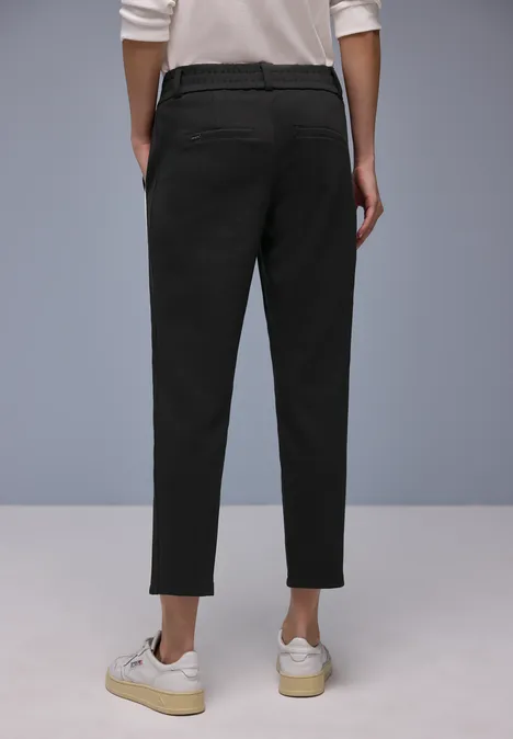 Slim Leg pantalon Black