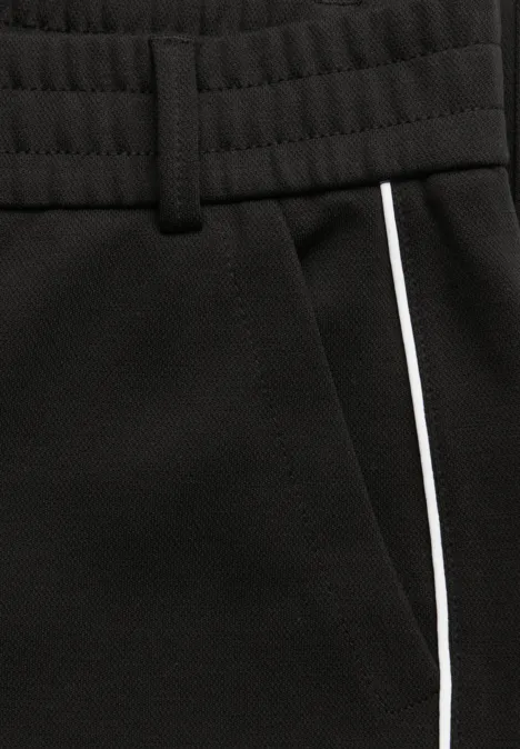 Slim Leg pantalon Black