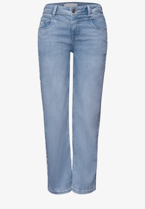 Straight Legs jeans Light Blue Random Wash