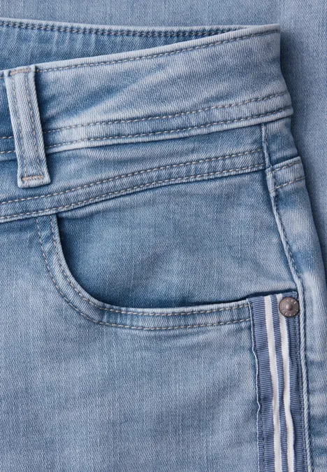 Straight Legs jeans Light Blue Random Wash