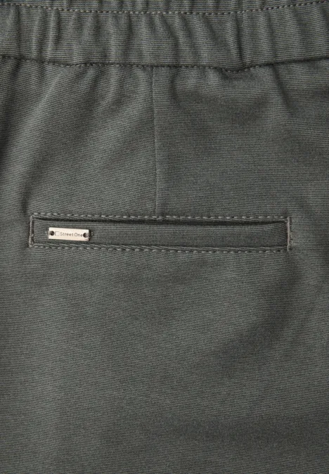 Broeken met wijde pijpen cilantro green