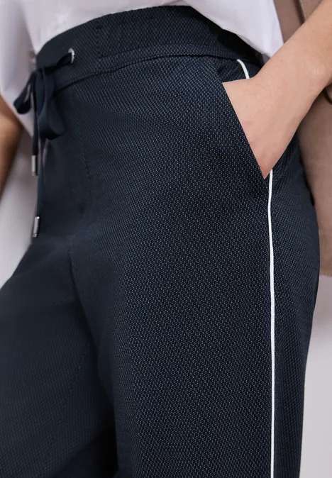 Slim Leg Hose shadowed navy