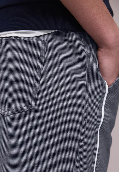 Broek met smalle pijpen shadowed navy