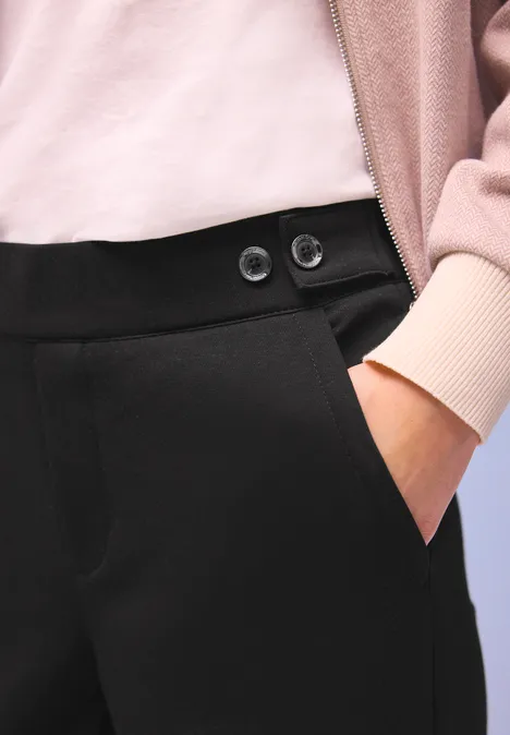 Straight Leg Hose Black