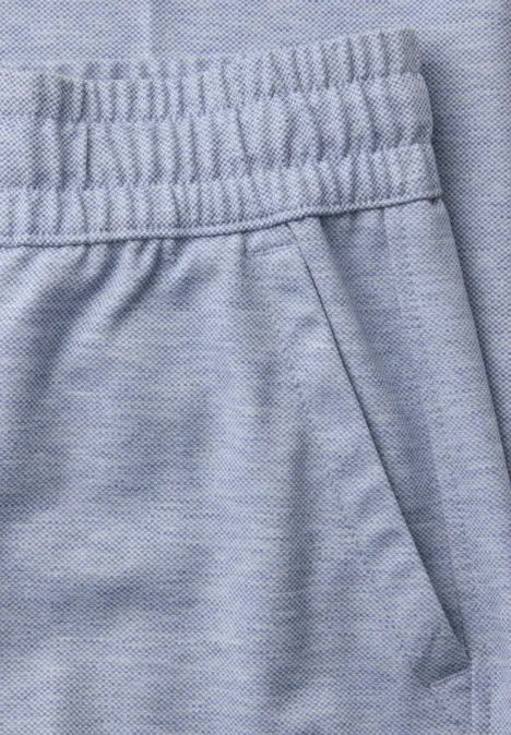 Wide Leg Hose mit Elastikbund country blue mel. Wide Leg Hose mit Elastikbund country blue mel.