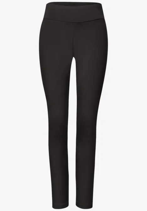 Thermo-Leggings im Skinny Fit black coffee Schwarze, eng anliegende Leggings aus dehnbarem Material.