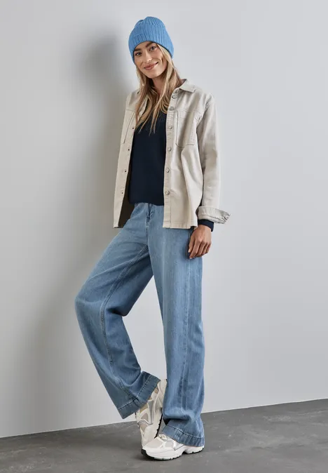 Bonnet tricoté marina blue