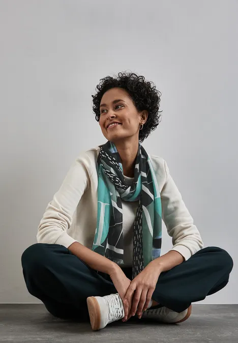 Bedruckter Schal multicolor Bedruckter Schal multicolor