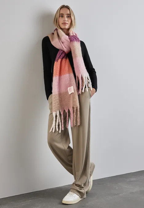 Langer Schal multicolor