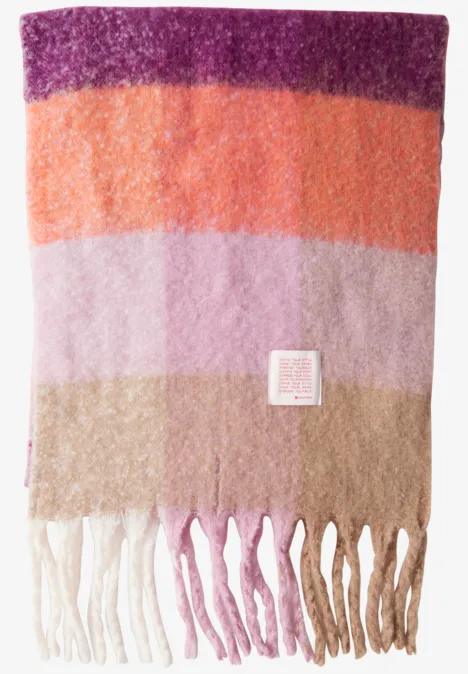 Langer Schal multicolor