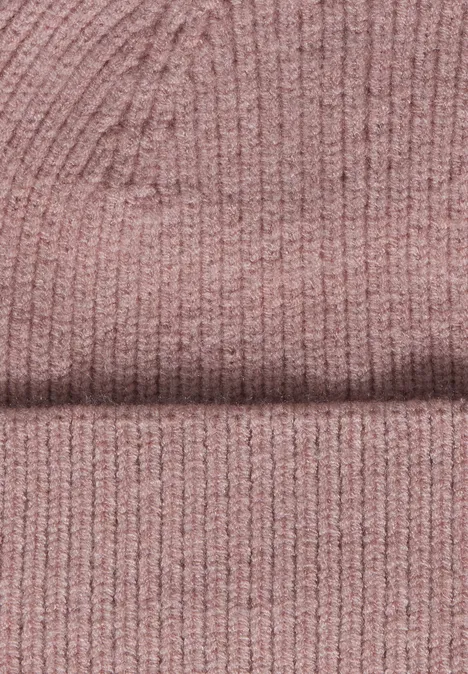 Beanie Mütze rosewood pink melange Beanie Mütze rosewood pink melange