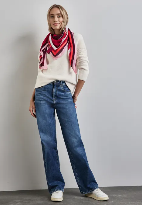 Bedrucktes Tuch autumn red