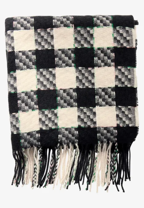 Langer Madras Schal multicolor
