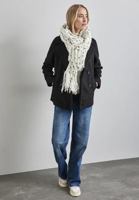 Langer Schal lucid white