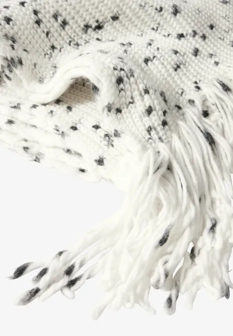 Langer Schal lucid white