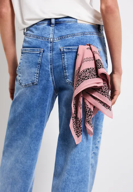 Gemustertes Bandana blush peach