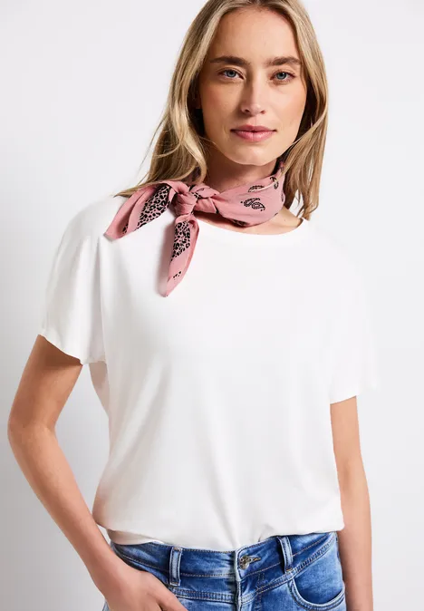 Gemustertes Bandana blush peach