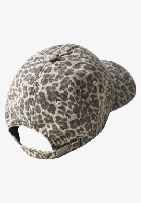 Leo Denim Cap Black