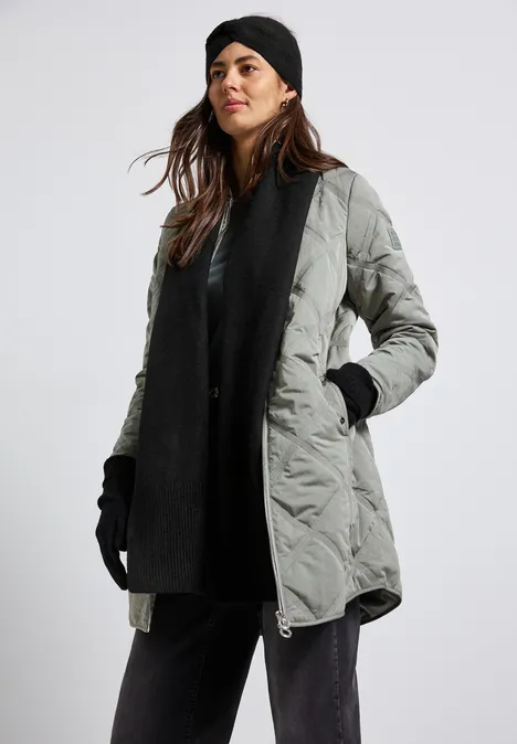 Langer Schal Black