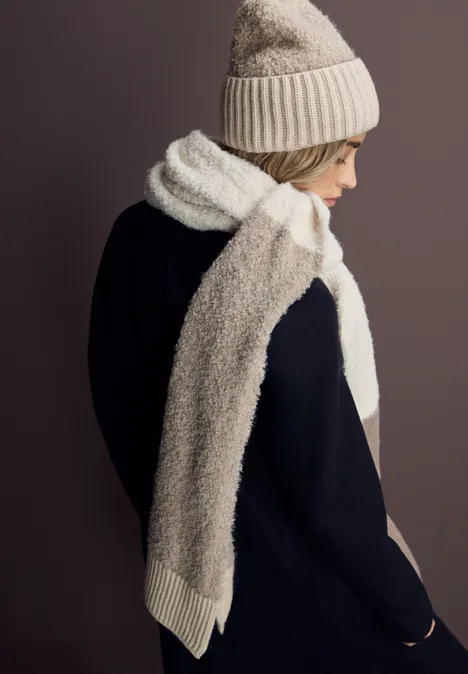 Strukturmix Beanie Soft Sand Mel.