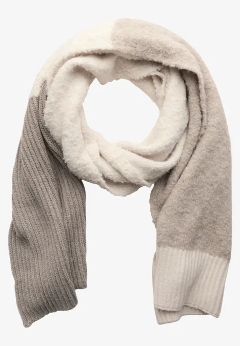 Strukturmix Schal Soft Sand Mel.