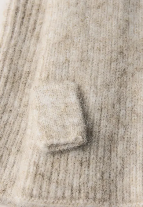 Handwärmer mit Woll-Anteil Soft Sand Mel.