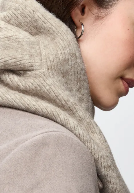 Schal mit Woll-Anteil Soft Sand Mel.