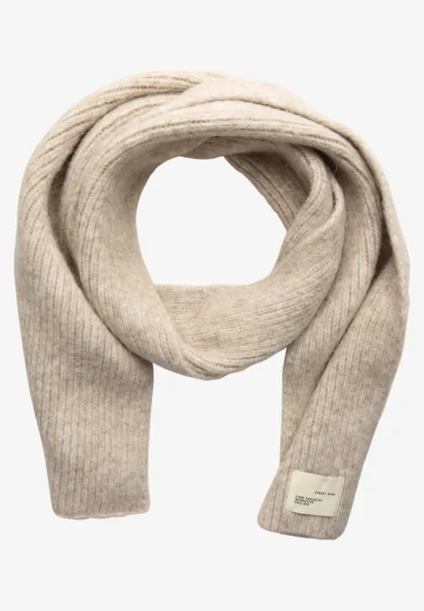 Schal mit Woll-Anteil Soft Sand Mel.
