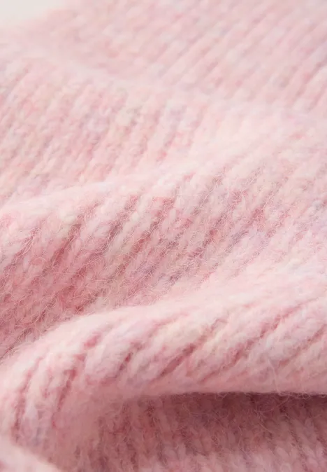 Schal mit Woll-Anteil sweet rose mel.
