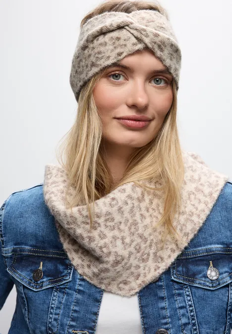 Twisted Leo Stirnband Soft Sand Mel.