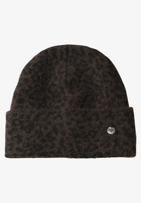 Leo Strickmütze Black