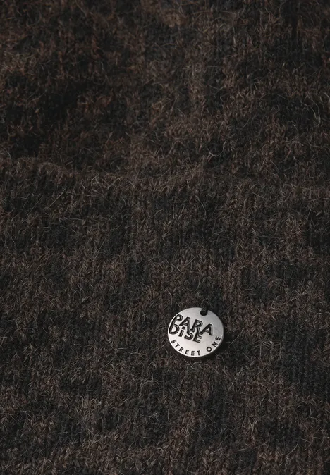 Leo Strickmütze Black
