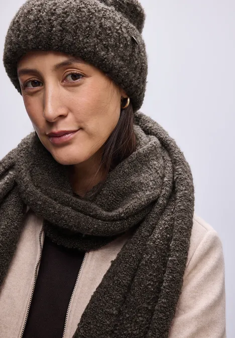 Bouclé Beanie nomad brown