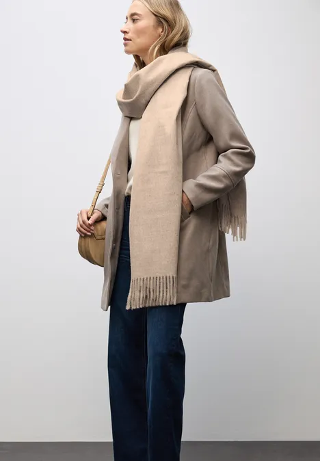 Softer Schal mit Dekosteinen sanded beige mel.