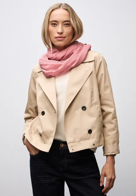 Loop Schal in Unifarbe powder pink