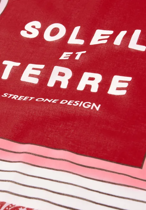 Bandana z napisem blossom pink