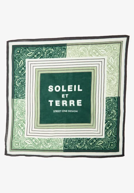 Bandana z napisem Bright Pistachio