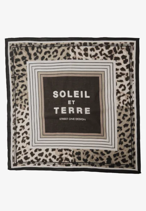 Bandana mit Wording Soft Sand Mel. Bandana mit Wording Soft Sand Mel.