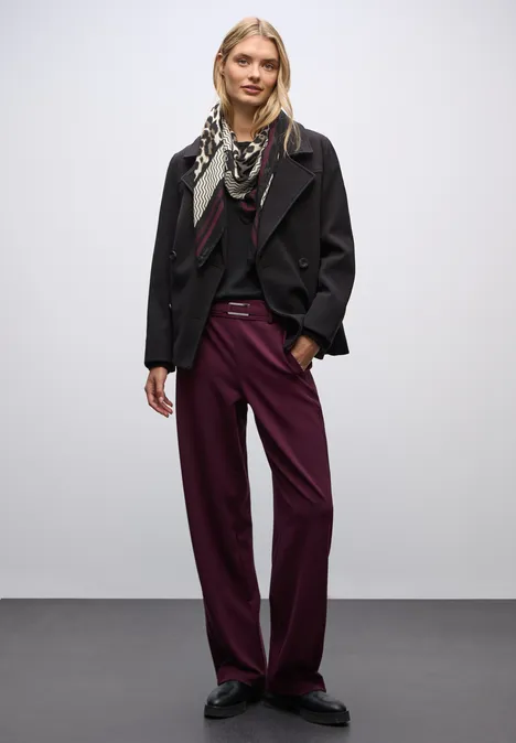 Sjaal met leopatroon multicolor