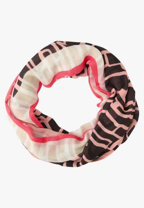 Sjaal met lusjespatroon null