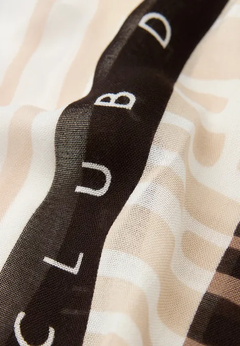 Sjaal met lusjespatroon null