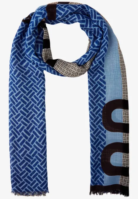 Sjaal met patroon null